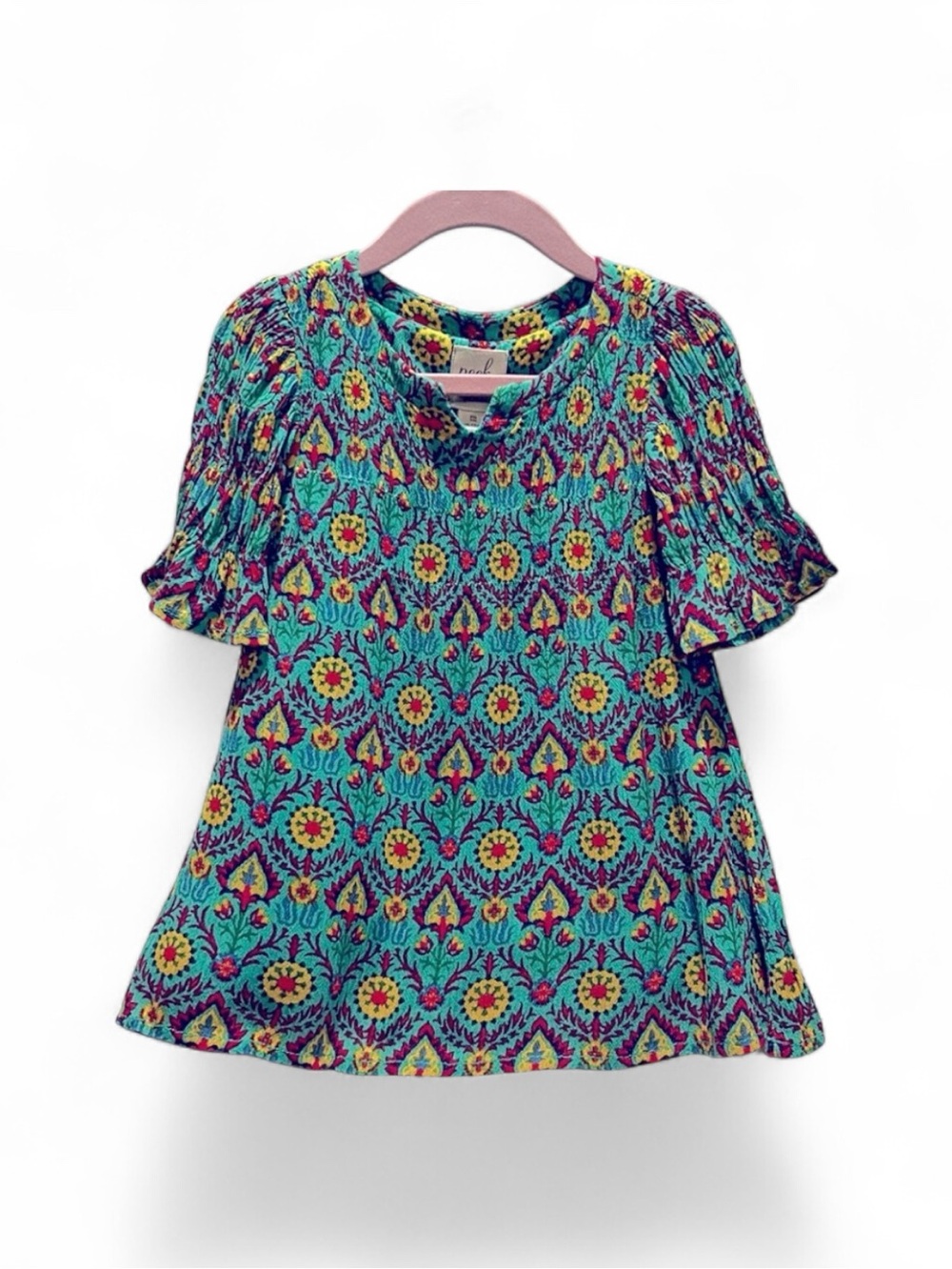 Peek, 6-12 month, Boho gauze dress